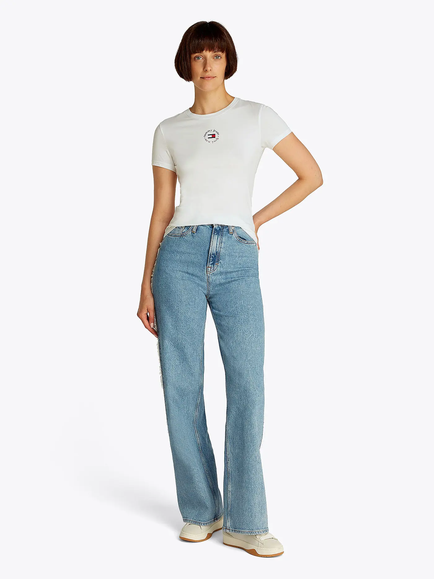 TOMMY JEANS | T-Shirt | weiss
